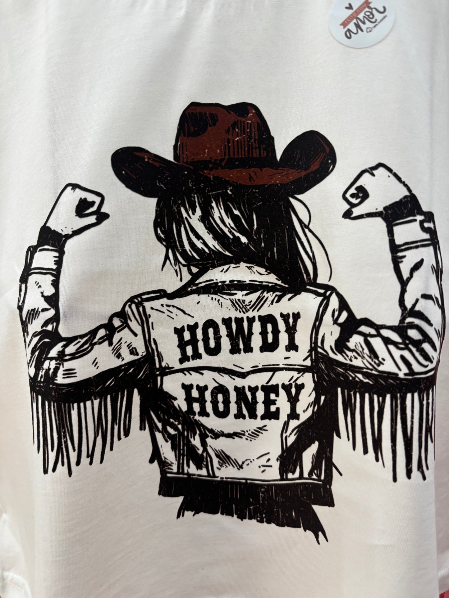 Cropped camiseta A Forasteira- Howdy