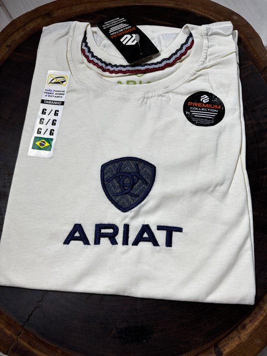 Camiseta Ariat P/M/G Off White