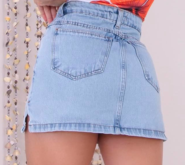 Short saia jeans Marrie 36 ao 44